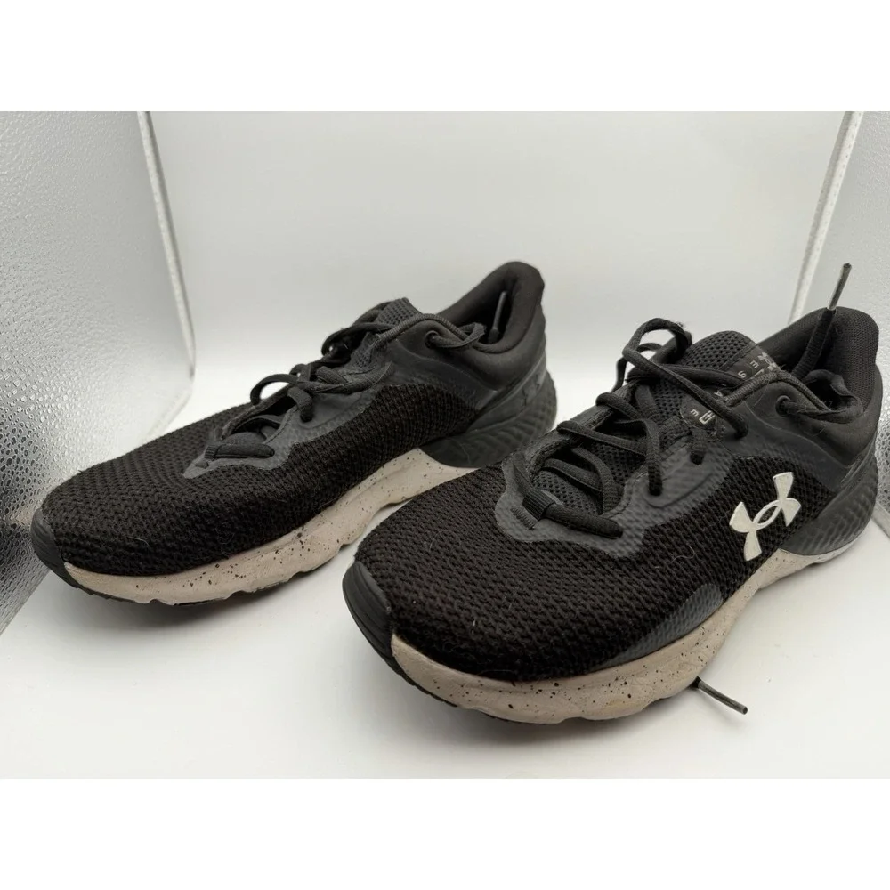 Under Armour Shoes Mens 7.5 Black Charged Escape Running Tennis Shoes Sneakers
